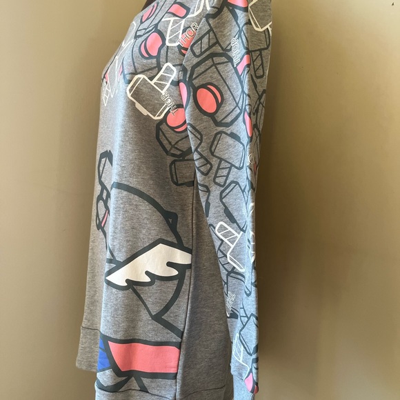 Marvel Thor Long Sweatshirt/Short Dress - Picture 5 of 9